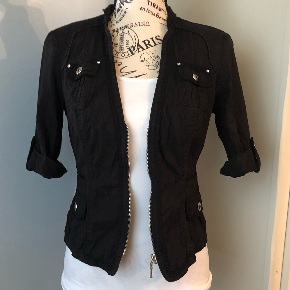 White House Black Market Black Jacket